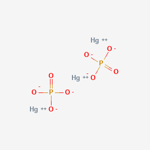 molecular formula Hg3O8P2 B083786 Mercury phosphate CAS No. 10451-12-4