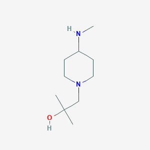 2-Methyl-1-(4-methylamino-piperidin-1-yl)-propan-2-ol