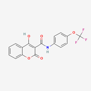 4-Hydroxy-3-(4-trifluoromethyloxyphenyl-carbamoyl)-coumarin