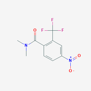 N,N-dimethyl-4-nitro-2-(trifluoromethyl)benzamide