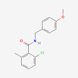 N-(4-methoxybenzyl)-2-chloro-6-methylbenzamide
