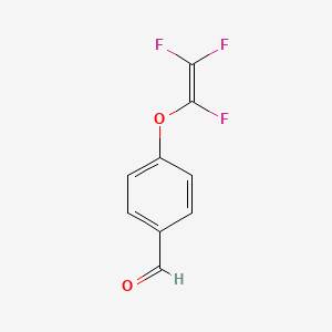 molecular formula C9H5F3O2 B8378871 4-(Trfluorovinyloxy)benzaldehyde 