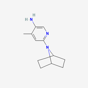 6-(7-Azabicyclo[2.2.1]heptan-7-yl)-4-methylpyridin-3-amine