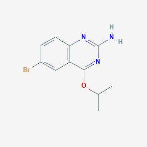 2-Amino-6-bromo-4-isopropoxy-quinazoline