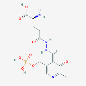 molecular formula C13H19N4O8P B083791 PLPGH CAS No. 14520-50-4