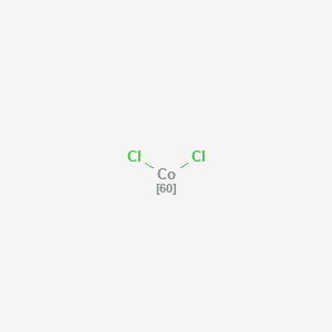 molecular formula Cl2Co B083792 Cobalt-60 dichloride CAS No. 14543-09-0