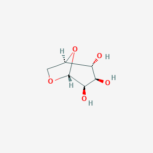 molecular formula C6H10O5 B083794 beta-Gulosan CAS No. 14274-90-9