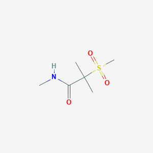 N,2-Dimethyl-2-(methylsulfonyl)propanamide