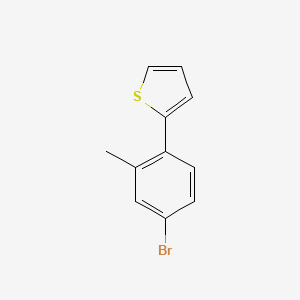 2-(4-Bromo-2-methylphenyl)thiophene