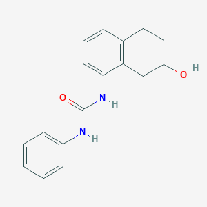 N-phenyl-N'-(7-hydroxy-5,6,7,8-tetrahydro-1-naphthalenyl)urea
