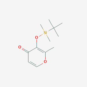 3-(tert-Butyldimethyl)silyloxy-2-methyl-pyran-4-one