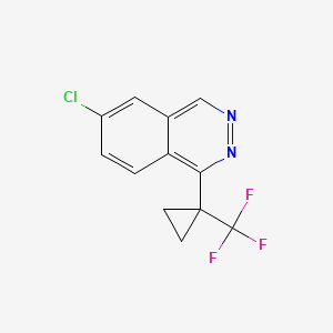 Phthalazine, 6-chloro-1-[1-(trifluoromethyl)cyclopropyl]-