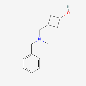 cis-3-{[Benzyl(methyl)amino]methyl}cyclobutanol