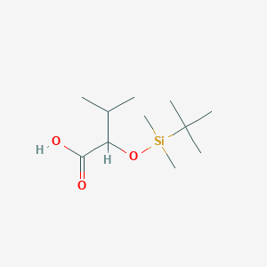2-{[tert-Butyl(dimethyl)silyl]oxy}-3-methylbutanoic acid
