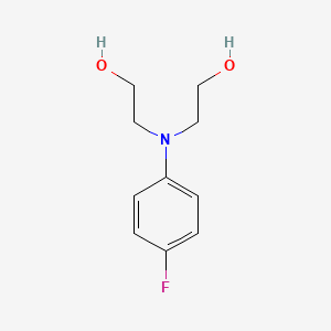 2-[(4-Fluorophenyl)(2-hydroxyethyl)amino]ethan-1-ol