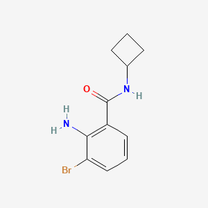 2-amino-3-bromo-N-cyclobutylbenzamide