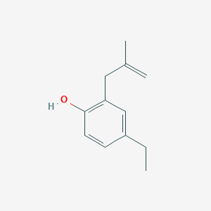 4-Ethyl-2-(2-methylallyl)phenol