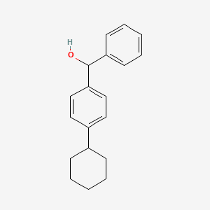 4-Cyclohexylphenylphenylcarbinol