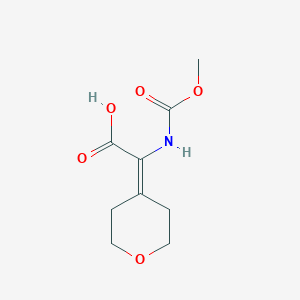 Methoxycarbonylamino-(tetrahydropyran-4-ylidene)-acetic acid