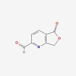5-Oxo-5,7-dihydro-furo[3,4-b]pyridine-2-carbaldehyde