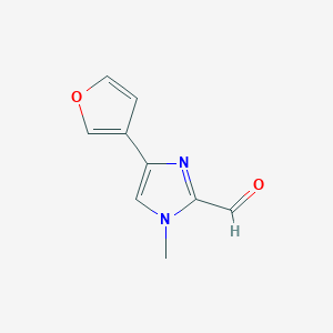 4-Furan-3-yl-1-methyl-1H-imidazole-2-carbaldehyde