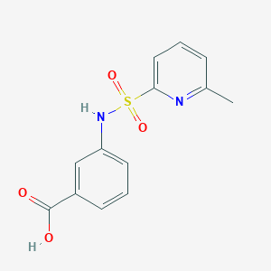 3-(6-Methyl-pyridine-2-sulfonylamino)-benzoic acid