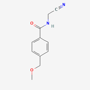 (4-Methoxymethylbenzoylamino)-acetonitrile