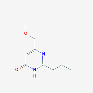 6-(methoxymethyl)-2-propylpyrimidin-4(3H)-one