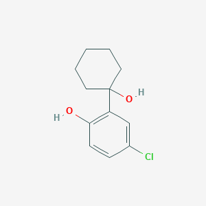 4-Chloro-2-(1-hydroxycyclohexyl)-phenol