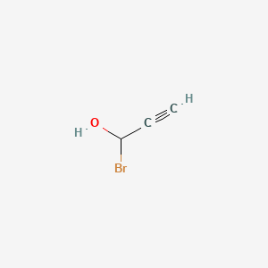 molecular formula C3H3BrO B8381442 Bromopropargyl alcohol 