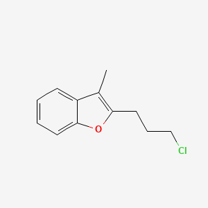 B8381477 2-(3-Chloro-propyl)-3-methylbenzofuran CAS No. 372196-78-6