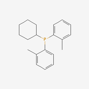molecular formula C20H25P B8381708 Cyclohexyldi-o-tolylphosphine 