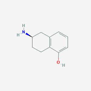 (6R)-6-Amino-5,6,7,8-tetrahydronaphthalen-1-ol