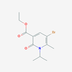 Ethyl 5-Bromo-1-Isopropyl-6-Methyl-2-oxo-1,2-Dihydropyridine-3-Carboxylate