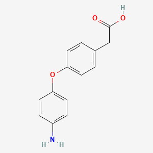 [p-(p-Aminophenoxy)phenyl]acetic Acid