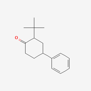 2-Tert-butyl-4-phenyl-cyclohexanone