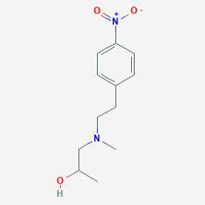 1-(N-methyl-N-(4-nitrophenethyl)amino)-2-hydroxypropane