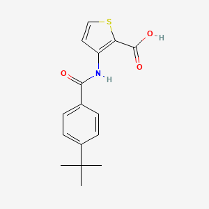 3-(4-Tert-butylbenzoyl)amino-2-thiophenecarboxylic acid