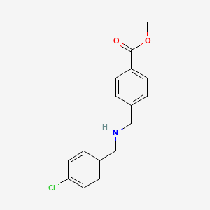 Methyl 4-{[(4-chlorobenzyl)amino]methyl}benzoate