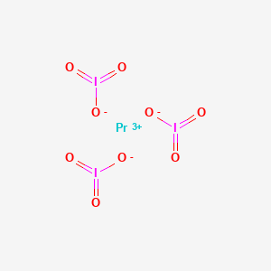 molecular formula I3O9Pr B083820 Praseodymium triiodate CAS No. 14945-15-4
