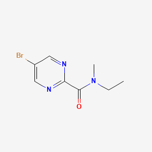 5-bromo-N-ethyl-N-methylpyrimidine-2-carboxamide
