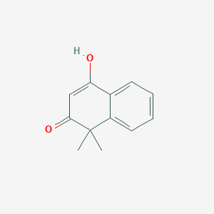 4-hydroxy-1,1-dimethyl-2(1H)-naphthalenone