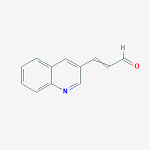 3-(Quinolin-3-yl)prop-2-enal