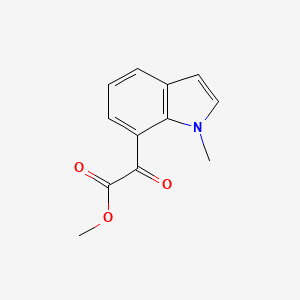 (1-Methyl-1H-indol-7-yl)-oxo-acetic acid methyl ester