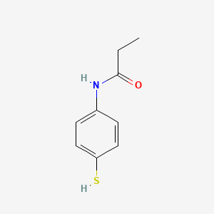 N-(4-mercaptophenyl)propionamide