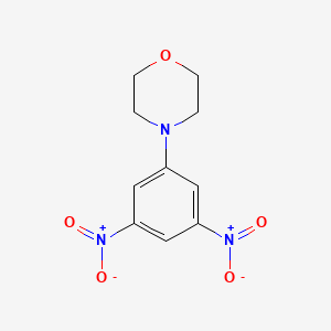 molecular formula C10H11N3O5 B8382050 1-Morpholino-3,5-dinitrobenzene 