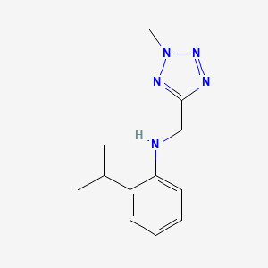 N-(2-isopropylphenyl)-N-(2-methyl-2H-tetrazol-5-ylmethyl)amine