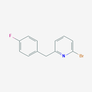 2-Bromo-6-(4-fluoro-benzyl)-pyridine