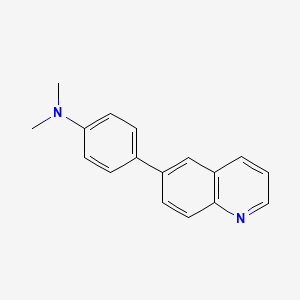 N,N-Dimethyl-4-(quinolin-6-yl)aniline