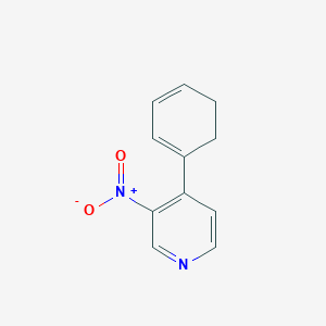 4-(Cyclohexa-1,3-dienyl)-3-nitropyridine